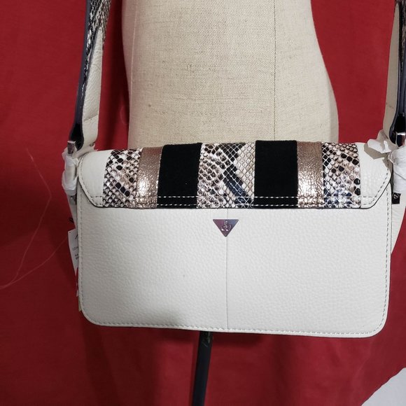 Sam Edelman Sally Boy  White  Leather Handbag - Picture 3 of 8